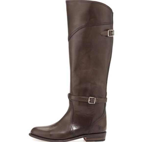 Frye Dorado Riding Women's Knee High Leather Boots Size 8 - Picture 1 of 12